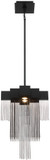 Eurofase 44370-015 Bloomfield Modern Black LED Rectangle Pendant Hanging Light