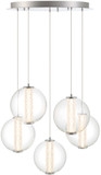 Eurofase 45737-015 Atomo Modern Chrome LED Multi Pendant Lighting