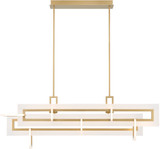 Eurofase 46806-024 Inizio Contemporary Gold LED Island Light Fixture