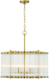 Eurofase 47239-012 Glasbury Modern Gold Drum Drop Ceiling Lighting