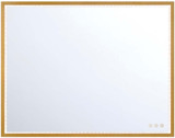 Eurofase 48096-027 Cerissa Modern Gold LED Rectangle Mirror