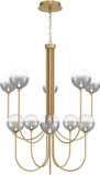 Eurofase 48925-020 Iissa Modern Gold LED Chandelier Light