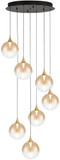 Eurofase 48928-038 Iissa Modern Gold LED Multi Hanging Light