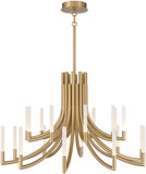 Eurofase 49012-019 Olette Contemporary Gold LED Chandelier Light