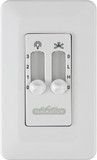 Fanimation CW6WH White Non-Reversing Wall Control