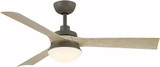 Fanimation FP6807AGP Barlow Modern Antique Graphite LED 52" Home Ceiling Fan