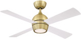 Fanimation FP7644BS Kwad 44 Brushed Satin Brass LED 44" Ceiling Fan