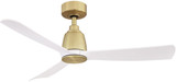 Fanimation FPD8547BS Kute 44 Brushed Satin Brass Interior / Exterior 44" Home Ceiling Fan