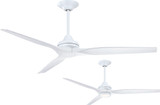 Fanimation MAD6721MW Spitfire Contemporary Matte White LED Ceiling Fan