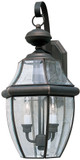Forte 1301-02-14 Cambridge Royal Bronze 21" Exterior Light Sconce