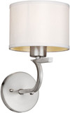 Forte 2562-01-55 Modern Brushed Nickel Wall Sconce Lighting