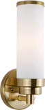 Forte Lighting 55007-01-12 Morgan Soft Gold LED Lighting Wall Sconce