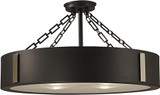 Framburg 2416 Oracle Modern 23" Flush Mount Lighting Fixture