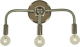 Framburg 5003 Candide Modern 3-Light Bathroom Wall Light Fixture