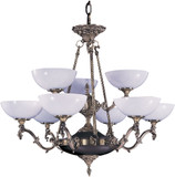 Framburg 8409-FB Napoleonic Traditional French Brass 32.5" Lighting Chandelier
