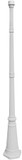 Gama Sonic DP55F2 Contemporary 6.5-Foot Decorative Post with 3-Inch Fitter