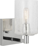 Generation Lighting GLV1031CH Parker Modern Chrome Wall Sconce Light