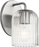 Generation Lighting GLV1131BS Eisele Modern Brushed Nickel Wall Sconce Lighting