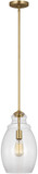 Generation Lighting P1484SB Marino Contemporary Satin Brass Mini Drop Ceiling Lighting