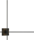 George Kovacs P1436-66A-L Parker Contemporary Coal LED Wall Sconce