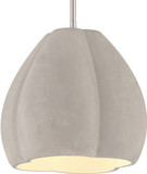George Kovacs P1884-084C Sima Modern Burnished Nickel Ceiling Pendant Light
