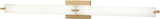 George Kovacs P5046-248-L Tube Modern Honey Gold LED 40" Bathroom Light Sconce