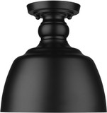 Golden Lighting 0316-FM BLK Holmes Modern Matte Black Home Ceiling Lighting