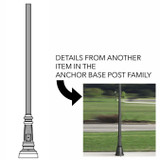 Hanover Lantern 287-6 Pinehurst 6 Foot Anchor Base Post Outdoor Post