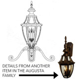 Hanover Lantern B13650 Augusta Large Traditional Outdoor Wall Mounted Lamp