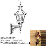 Hanover Lantern B19210 Westminster LE Small Traditional Outdoor Lighting Sconce