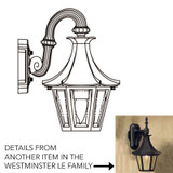 Hanover Lantern B192FRM Westminster LE Small Traditional Outdoor Light Sconce