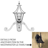 Hanover Lantern B19450 Westminster LE Medium Traditional Exterior Lamp Sconce