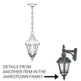 Hanover Lantern B2320 Jamestown Small Traditional Exterior Drop Ceiling Lighting