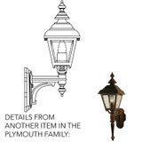 Hanover Lantern B2410 Plymouth Small Traditional Exterior Lighting Sconce