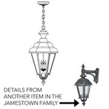 Hanover Lantern B30820 Jamestown Grande Traditional Exterior Drop Ceiling Light Fixture