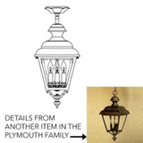 Hanover Lantern B9521 Plymouth Medium Traditional Outdoor Overhead Lighting