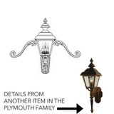Hanover Lantern B9650 Plymouth Large Traditional Outdoor Light Sconce