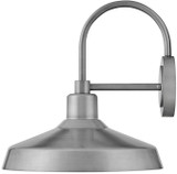 Hinkley 12070AL Forge Antique Brushed Aluminum Exerior Sconce Lighting