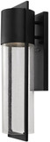 Hinkley 1324BK Shelter Contemporary Black Exterior 20.5" Light Sconce