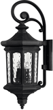 Hinkley 1605MB-LL Raley Museum Black LED 12" Outdoor Wall Mounted Lamp