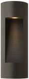 Hinkley 1660BZ-LED Luna Modern Bronze LED Exterior Wall Sconce Lighting