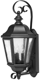 Hinkley 1670BK Edgewater Black LED 10" Exterior Lighting Sconce