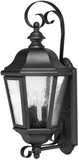 Hinkley 1670BK-LL Edgewater Black LED 10" Exterior Wall Lighting