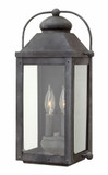 Hinkley 1854DZ Anchorage Traditional Aged Zinc Exterior Wall Lamp