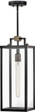 Hinkley 23012BK Catalina Modern Black / Burnished Bronze LED Outdoor Hanging Pendant Lighting