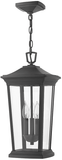 Hinkley 2362MB-LL Bromley Museum Black LED Outdoor Pendant Lighting Fixture
