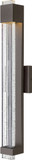 Hinkley 2835BZ Glacier Modern Bronze LED Outdoor Large Wall Light Sconce