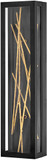 Hinkley 28955BK Styx Modern Black LED Exterior Lighting Sconce