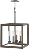 Hinkley 29304WB-LV Rhodes Contemporary Light Bronze LED Outdoor Pendant Lamp