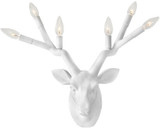 Hinkley 30602CI Stag Modern Chalk White LED Wall Light Sconce